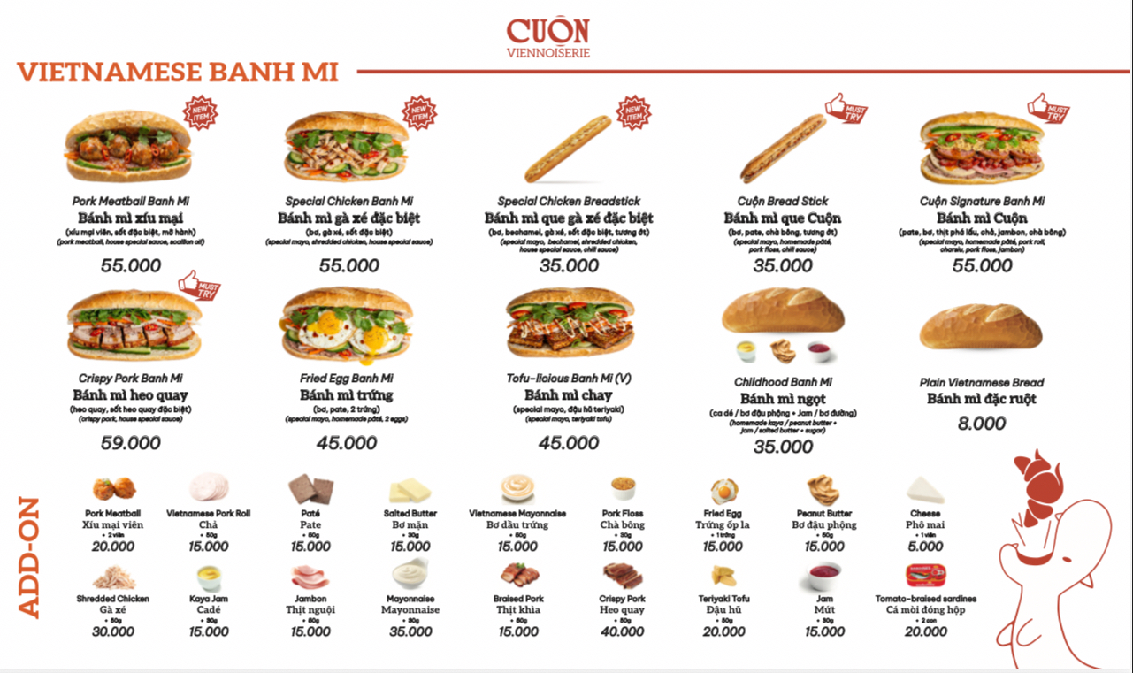 Cuộn Viennoiserie photo 3 in Thao Dien