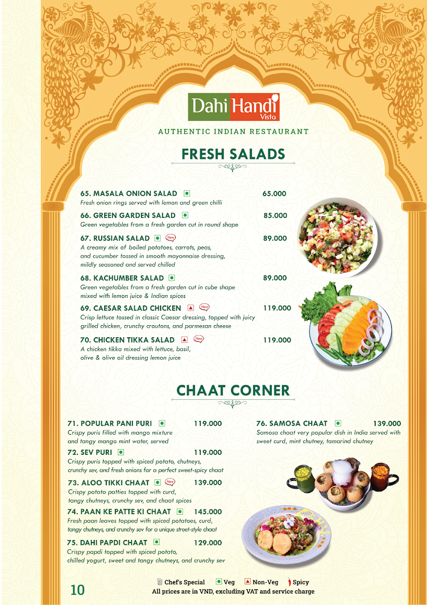 Dahi Handi Vista Indian Restaurant photo 8 in Thao Dien