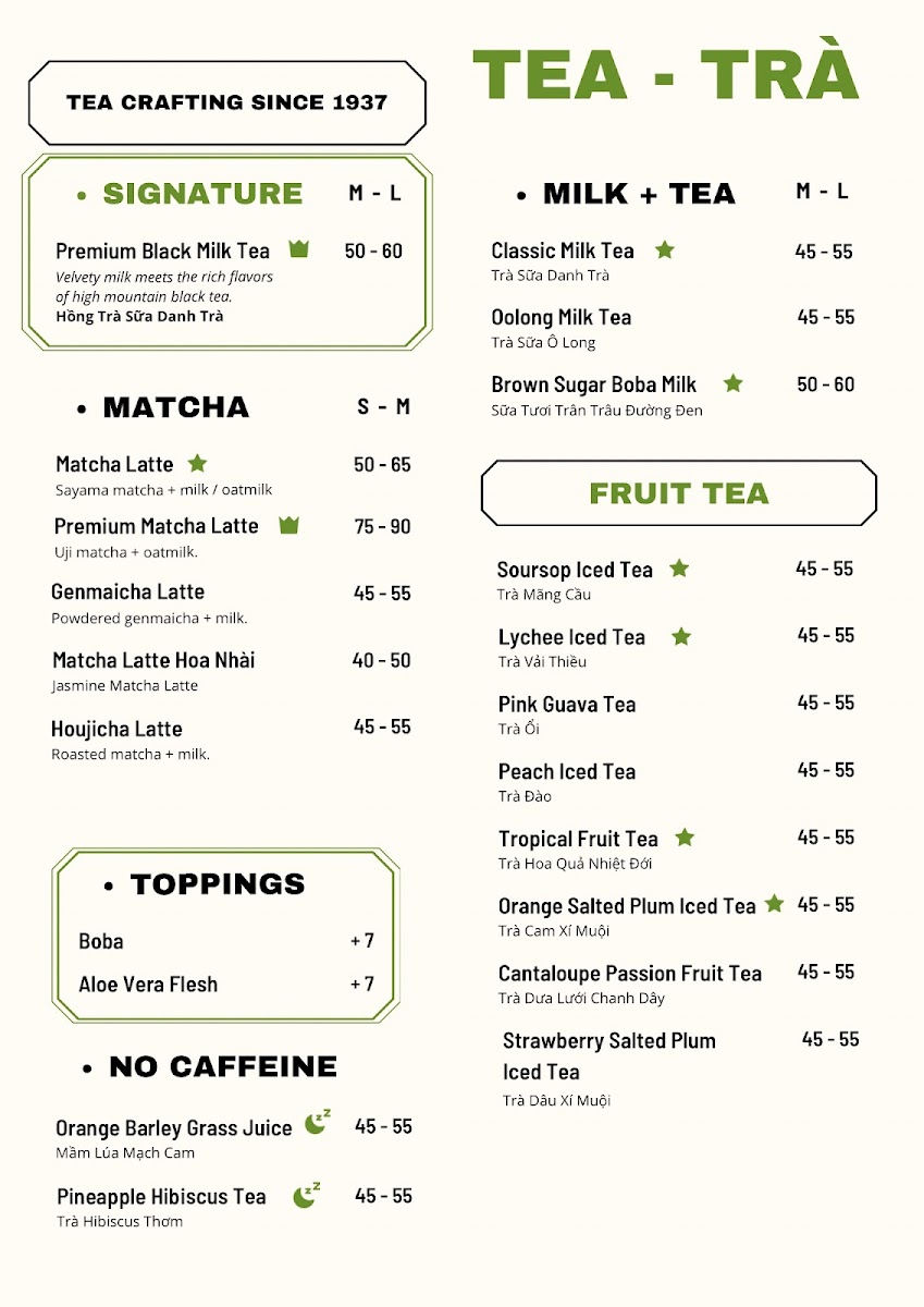 Danh Trà Coffee & Tea House photo 5 in Thao Dien