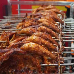 Combo 2 Chicken + 10 Fried Steamed Buns + 2 Bamboo Tube Rice