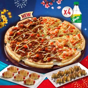 Lunar New Year Combo 409,000 Vnd at Domino's Pizza