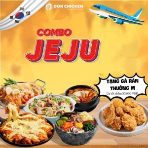 Combo JEJU at Don Chicken Thảo Điền