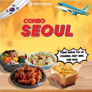 Combo SEOUL at Don Chicken Thảo Điền