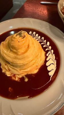 Mashed Potato with Red Sauce