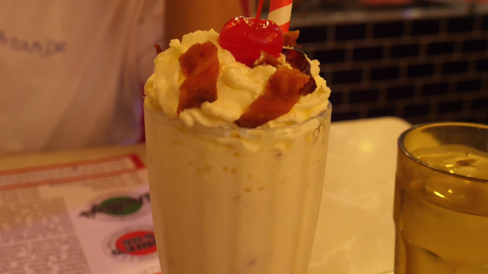 Bacon Cherry Milkshake