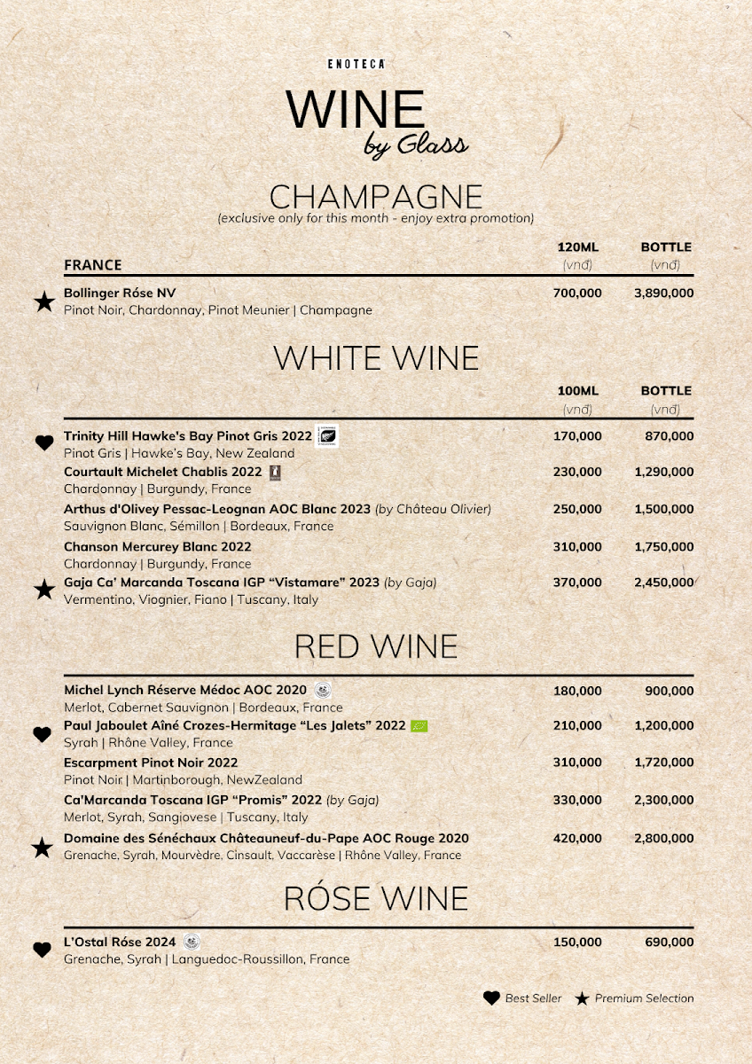 Enoteca Vietnam - Wine Shop & Bar - Takashimaya - Wine Bar in Thao Dien
