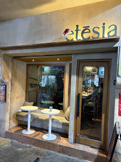 Etēsia • kitchen counter + wines Modern European restaurant in Ha Noi - exterior
