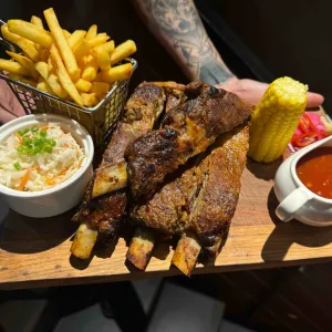 Full rack of rib at Flying Pig Saigon