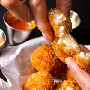Arancini Cacio & pepe at Fritty Saigon, Thao Dien
