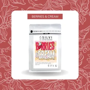 Berries & Cream Arabica at Gluten free Gourmet/Silvi Coffee Roasters