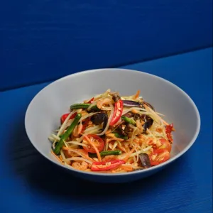 Three-claw crab salad at Gõ - Thai Noodles, Thao Dien