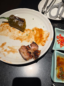 Grilled Meat with Pepper