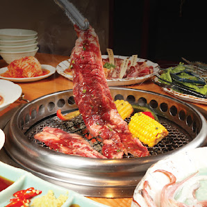 Grilled Korean Beef and Corn