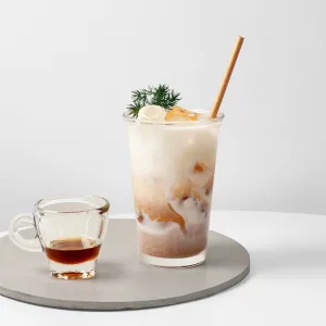 Maple Latte at Hanachi Coffee