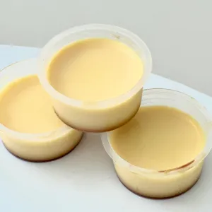 Flan cake at Hanachi Coffee
