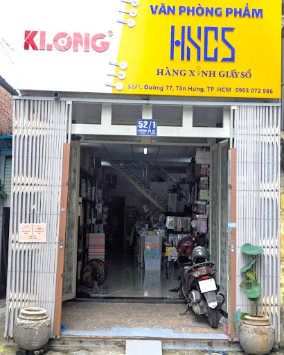 Hàng xinh giấy sổ - HXGS - sản phẩm Klong, Thiên Long, Hồng Hà, Deli ... Stationery store in Ho Chi Minh City - exterior