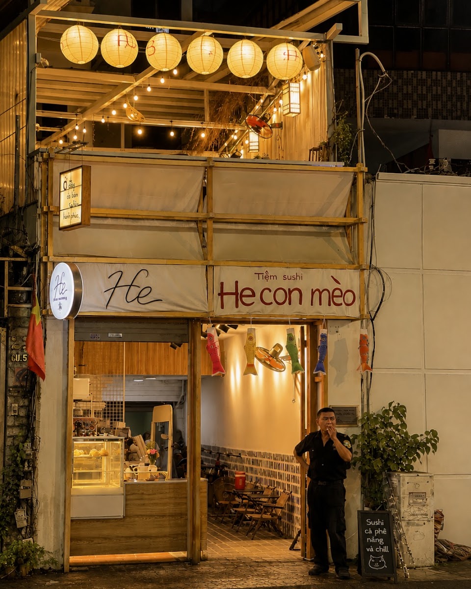 He Con Mèo | Sushi Kitchen - Japanese Restaurant in Thao Dien