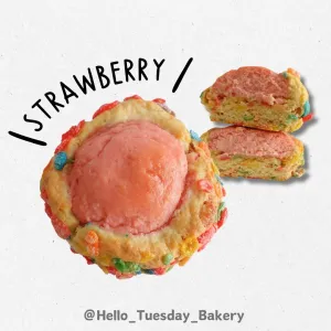 Strawberry Cookies 🍓