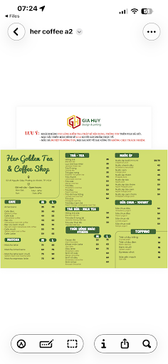Her Golden Tea & Coffee Shop photo 3 in Thao Dien