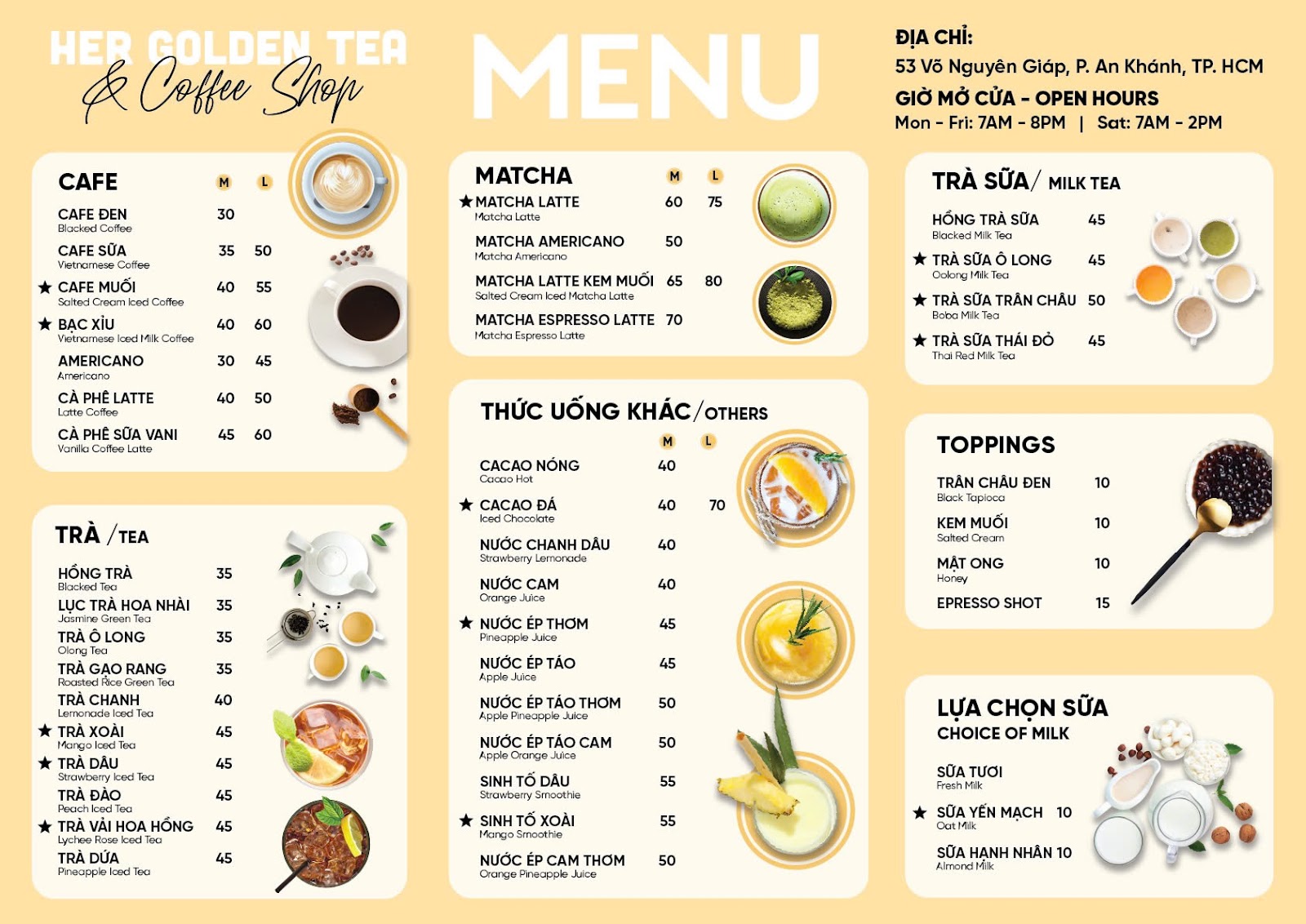 Her Golden Tea & Coffee Shop photo 6 in Thao Dien