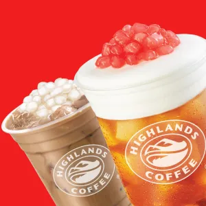 Mua 1 Trà tặng 1 Trà Sữa at Highlands Coffee