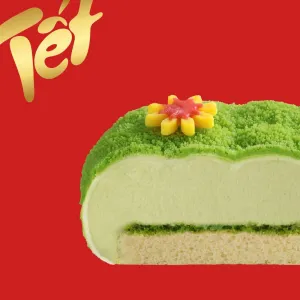 Fortune-Wrapped Chưng Mousse