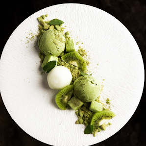 Matcha Kiwi Dessert