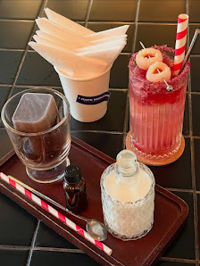 Shrimp Garnished Cocktail