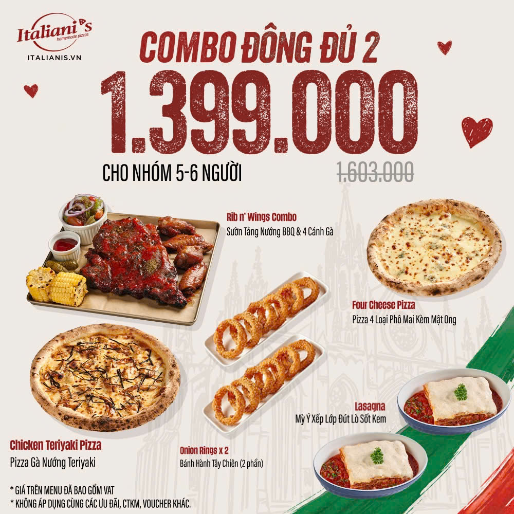 Italiani's Pizza Ben Thanh - Pizza Restaurant in Thao Dien