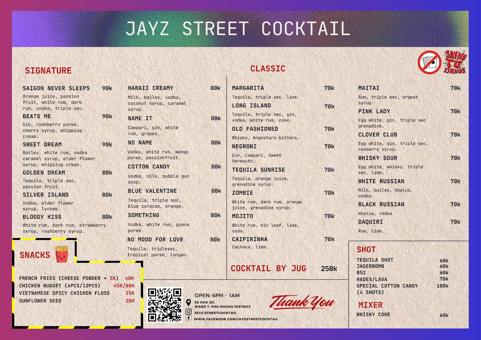 Jayz Street Cocktail - Cocktail Bar in Thao Dien