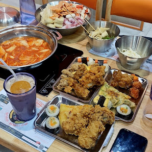 Various Korean dishes