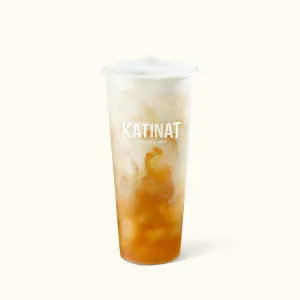 Oolong Milk Tea With Three Leaves at Katinat, Thao Dien