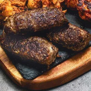 Beef Kofta Platter at Kebabs & Wraps
