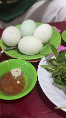 Boiled Eggs with Dipping Sauce