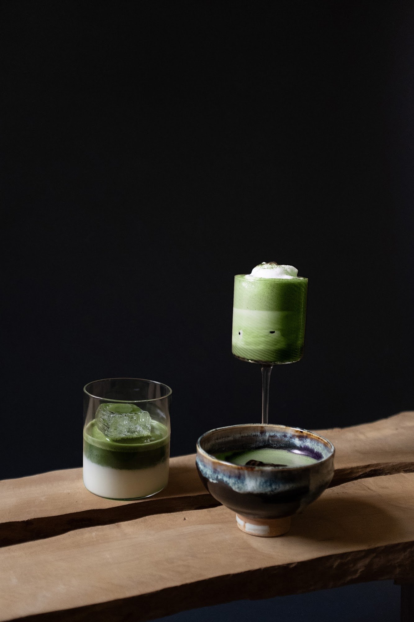 Green Tea Layered Desserts