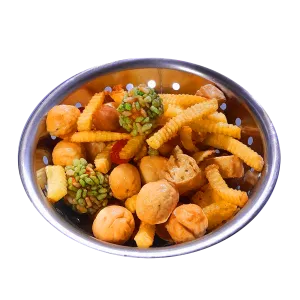 Mixed Fried Platter 40,000 VND at Kun Kun - Banh trang nuong, drinks, and dessert in Ha Noi