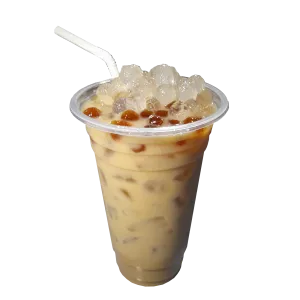 Milk tea at Kun Kun - Banh trang nuong, drinks, and dessert, Thao Dien