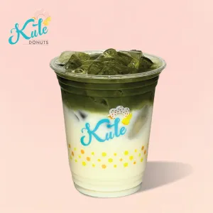 Hokkaido Green Tea Latte at Kute Donuts