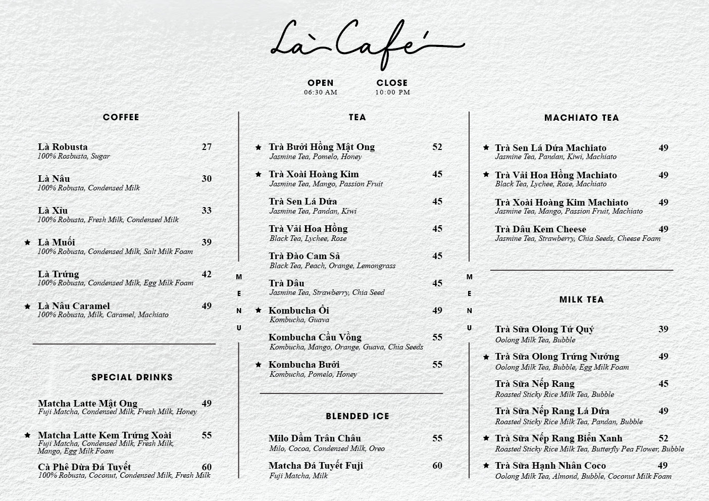 Là Café - Coffee and Tea - Coffee Shop in Thao Dien