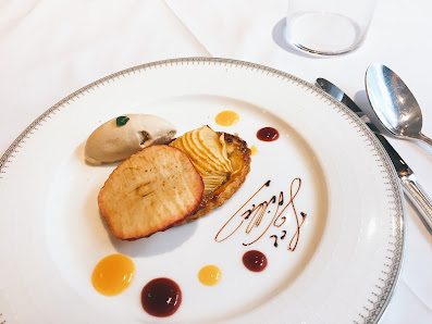 Pear and Pastry Dessert