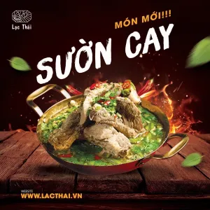 Thai style spicy ribs at Lac Thai 7