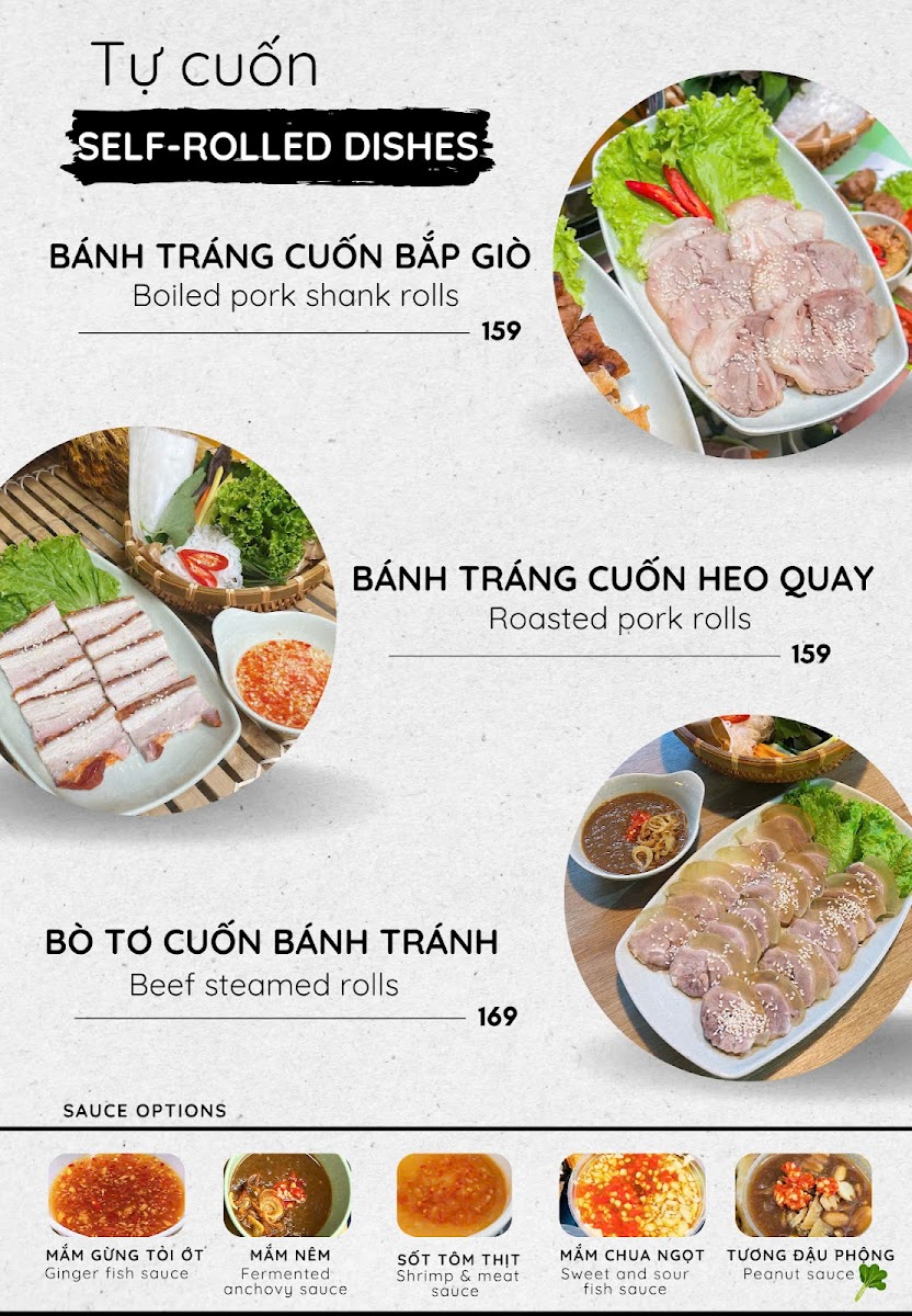 Làng Cuốn - Nem nướng & đặc sản cuốn miền Trung photo 7 in Thao Dien