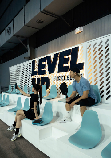 LEVEL UP SPORT CLUB Pickleball court in Thao Dien - exterior