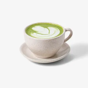 Oat Matcha Latte (HOT) at Little Cam Saigon