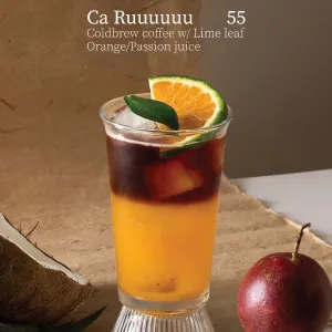 Orange Juice at Little Cam Saigon