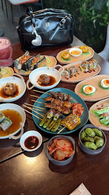 Various Korean dishes