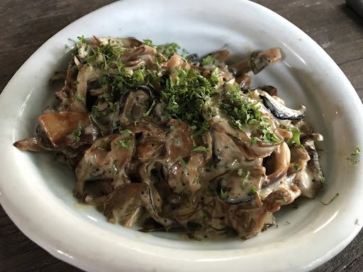 Mushroom dish