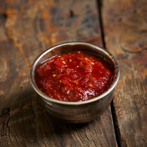 Korean sauce on side