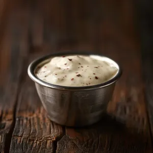 Special mayo sauce on side