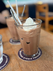 Chocolate Beverage with Whipped Cream